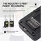 Беспроводная микрофонная система LENSGO, LWM-328C, 99-канальный профессиональный всенаправленный беспроводной петличный микрофон UHF с 1 передатчиком и 1 приемником для камеры, видеокамеры, ПК, смартфона, записи видео и интервью 1000007973