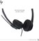 HP T1A66AA Stereo 3.5mm Headset, schwarz 1000008022