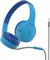 Проводные наушники Belkin SoundForm Mini On-Ear для детей со встроенным микрофоном для онлайн-обучения, школы, путешествий, игр, совместимые с устройствами с разъёмом 3,5 мм — синие, детские (проводные) 1000008034 - фото 532276