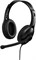Гарнитура Edifier Gaming/Work USB с микрофоном и шумоподавлением, черная, USB K800 Bk, средняя, проводная 1000005224