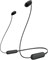 Беспроводные внутриканальные Bluetooth-наушники Sony WI-C100 со встроенным микрофоном, черные, средние, WI-C100/B 1000008111 - фото 532684