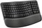 Беспроводная эргономичная клавиатура Logitech Wave Keys с мягкой подставкой для рук, удобным естественным нажатием клавиш, простым переключением, Bluetooth, приёмником Logi Bolt, поддержкой нескольких ОС, Windows/Mac, раскладкой дополненной реальности — г 1000008179 - фото 533023