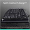 Проводная клавиатура Logitech K120 Business, раскладка QWERTY (США, международная), чёрная 1000008188
