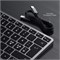 Клавиатура Satechi Slim X1 Bluetooth с подсветкой для Mac, подсвечиваемые клавиши и синхронизация с несколькими устройствами, для Macbook Air/Pro M4, iPad Mini/Air/Pro M4, Mac Mini, iMac — цвет «серый космос» 1000008200