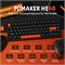 Проводная магнитная игровая клавиатура EPOMAKER HE68, частота опроса 8K, задержка 0,125 мс, RGB-подсветка, крепление на прокладку, USB-A–C, портативная для Mac/ПК/PS/Switch (черная) 1000008209