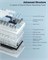 Беспроводная механическая клавиатура AULA F87, 75% TKL Custom, игровая клавиатура с возможностью горячей замены клавиш, колпачки клавиш из ПБТ, предварительно смазанные переключатели Greywood, кремовая клавиатура с RGB-подсветкой, 2,4 ГГц/USB-C/BT5.0 1000008216