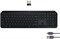 Беспроводная полноразмерная клавиатура Logitech MX Keys S Advanced с ножничным механизмом и подсветкой клавиш — черная 1000008232
