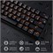 Беспроводная механическая игровая клавиатура RK ROYAL KLUDGE RK61 с 60% чувствительностью, ультракомпактная Bluetooth-клавиатура с линейными и бесшумными красными переключателями, совместимая с подключением нескольких устройств, черная 1000008237