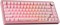 Беспроводная игровая клавиатура EPOMAKER Tide75 QMK/VIA, механическая клавиатура из алюминия (75%), программируемая клавиатура кремового цвета, Bluetooth/2,4 ГГц/USB-C, с защитной пластиной FR4 для Windows/Mac (розовая, переключатель цвета «лимон») 1000008243 - фото 533329
