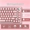 Беспроводная игровая клавиатура EPOMAKER Tide75 QMK/VIA, механическая клавиатура из алюминия (75%), программируемая клавиатура кремового цвета, Bluetooth/2,4 ГГц/USB-C, с защитной пластиной FR4 для Windows/Mac (розовая, переключатель цвета «лимон») 1000008243