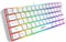 Проводная игровая клавиатура HXSJ V700 с RGB-подсветкой, 61-клавишная игровая клавиатура для игр/офисного использования, цвет черный (белый) 1000008252 - фото 533365