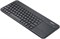 Беспроводная сенсорная клавиатура Logitech K400 Plus для телевизора с удобным управлением мультимедиа и встроенной сенсорной панелью, HTPC-клавиатура для телевизора, подключенного к ПК, Windows, Android, Chrome OS, ноутбука, планшета, раскладка для США и  1000008285 - фото 533524