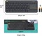 Беспроводная сенсорная клавиатура Logitech K400 Plus для телевизора с удобным управлением мультимедиа и встроенной сенсорной панелью, HTPC-клавиатура для телевизора, подключенного к ПК, Windows, Android, Chrome OS, ноутбука, планшета, раскладка для США и  1000008285