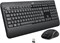 Беспроводная клавиатура и мышь Logitech MK540 Advanced для Windows, USB-приемник Unifying 2,4 ГГц, мультимедийные клавиши, срок службы батареи 3 года, для ПК и ноутбука, арабская раскладка — черный 1000008305 - фото 533623