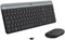 Беспроводная клавиатура и мышь Logitech MK470 Slim — современный компактный дизайн, бесшумная работа, USB-приемник 2,4 ГГц, подключение Plug and Play, совместимость с Windows — черный цвет 1000008319 - фото 533691