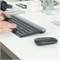 Беспроводная клавиатура и мышь Logitech MK470 Slim — современный компактный дизайн, бесшумная работа, USB-приемник 2,4 ГГц, подключение Plug and Play, совместимость с Windows — черный цвет 1000008319
