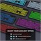 Беспроводная клавиатура с подсветкой 7 цветов RGB, полноразмерная компьютерная клавиатура для Windows, ПК, ноутбука, перезаряжаемая беспроводная игровая клавиатура 2.4G с подсветкой клавиш (черная, большая) 1000008356
