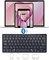 Клавиатура FBS® (арабский и английский) 2.4G Bluetooth, ультратонкая портативная компактная беспроводная клавиатура для IOS/Android/Windows/планшетов/iPhone/iPad/Pro/Air/Mini (черная) 1000008367