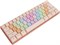 Проводная механическая клавиатура Luocute RGB с тактильными ощущениями, игровая клавиатура, компактный дизайн, цветные колпачки клавиш, 61 клавиша, 5 уровней яркости, стабильное соединение, для игр, ПК 1000008377 - фото 533962