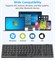 Складная Bluetooth-клавиатура Erkovia, складная беспроводная портативная клавиатура с цифровой клавиатурой, зарядка через USB-C для устройств iOS, Android, Windows, ноутбуков, планшетов, смартфонов (не полноразмерная) 1000004307