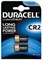 Батарейка Duracell 5000394030480, ультралитиевая CR2, 2 шт. 1000008430 - фото 534195