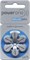 Батарейки для слухового аппарата Power One 120 x Size p675 IMPLANT Plus Cochlear 1000008599