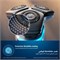 Бритва Philips S9985/50 | Для влажного и сухого бритья | Технология Smart SkinIQ для чистого и комфортного бритья | Гибкие головки, датчик давления | 60 минут автономной работы, дорожный футляр в комплекте 1000008836