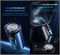Мини-электробритва для мужчин, портативная USB-зарядка, карманная бритва с дисплеем уровня заряда батареи, инструмент для бритья бороды и волос на лице, водонепроницаемый компактный инструмент для ухода за собой в поездках, дома и в машине 1000008953
