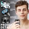 Электробритва BIGTHREE Mini Shavers для мужчин, дорожная аккумуляторная бритва, портативная умная мужская бритва, для влажного и сухого использования, подходит для мужчин, чтобы удобно бриться дома или во время путешествий. 1000008955