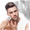 Электробритва для мужчин, беспроводная, точная, компактная, с мягким эргономичным дизайном, серебристого цвета, экономящая место 1000008975