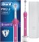 Электрическая зубная щетка Oral-B Pro 2500 3D White с аккумулятором и дорожным футляром от Braun — розовая — поставляется с британской вилкой с двумя контактами 1000009255 - фото 536538