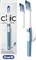 Зубная щетка Procter & Gamble Oral-B Clic, цвет «Аляска», с двумя сменными насадками и магнитным держателем 1000009289