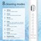 Электрическая зубная щетка Sonic Electric Toothbrush — электрическая зубная щетка с 4 насадками и 8 режимами чистки, высокочастотной вибрацией, USB-зарядкой, портативная электрическая зубная щетка 1000009326