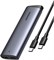 Корпус UGREEN NVME, корпус для твердотельного накопителя M.2 NVME, USB 3.2 10 Гбит/с для NVMe PCIe M-Key/M+B Key в 2230/2242/2260/2280 с USB CC и кабелем питания переменного тока, без инструментов 1000009426 - фото 537304