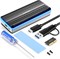 Внешний алюминиевый корпус Jorkar для SSD-накопителя MacBook 12+16 Pin SSD, USB C 3.2, MacBook Pro/Air 2013-2017, iMac 2013-2015 1000009444 - фото 537394
