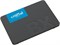 Crucial BX500 SSD 500 ГБ 3D NAND SATA Внутренний твердотельный накопитель 2,5 дюйма, черный/синий - CT500BX500SSD1 1000009446 - фото 537404