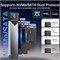 Алюминиевый корпус для твердотельного накопителя SSK M.2 NVME SATA, адаптер USB 3.2 Gen 2 (10 Гбит/с) - NVME PCI-E SATA M-Key/(B+M) для внешнего корпуса твердотельного накопителя с поддержкой UASP Trim для твердотельных накопителей NVME/SATA 2242/2260/228 1000009454