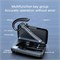 Беспроводная Bluetooth-гарнитура, беспроводная гарнитура с зарядным чехлом и интеллектуальным светодиодным дисплеем, 10 часов работы в режиме разговора, наушники Handsfree с двумя микрофонами и шумоподавлением, для бизнеса/офиса/вождения 1000009591