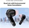 Беспроводные наушники Noise Buds VS104 с 45 часами автономной работы, четырьмя микрофонами и функцией шумоподавления, мгновенной зарядкой (10 мин = 200 мин), 13-миллиметровым драйвером, низкой задержкой, Bluetooth v5.2 (угольно-черный) 1000009627