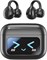 Наушники-вкладыши с открытым ушом — беспроводные спортивные наушники Bluetooth 5.4 со светодиодным сенсорным экраном, водонепроницаемые, для планшета, ноутбука и телефонов Android/iOS (черные) 1000009628 - фото 538278