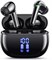Беспроводные наушники HUIFU Bluetooth с глубокими басами, темно-черные 1000009630 - фото 538288