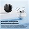 Беспроводные наушники SoundPEATS Clear Dot, Bluetooth-наушники с 10-миллиметровым драйвером, 2 микрофонами и функцией шумоподавления при звонках с искусственным интеллектом, Bluetooth 5.3 и водонепроницаемость, 27 часов работы, игровой режим, управление ч 1000009647