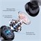 Беспроводные наушники-вкладыши MIFA True Wireless Bluetooth 5.0, спортивные стереонаушники TWS с сенсорным управлением, встроенным микрофоном и зарядным чехлом 1000009743
