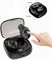 Беспроводные Bluetooth-наушники, Bluetooth-наушники, беспроводные стереонаушники с зарядным чехлом, водонепроницаемые наушники IPX6 с автоматической зарядкой, встроенным микрофоном и светодиодным индикатором заряда батареи для занятий спортом (черные) 1000009752