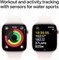 Умные часы Apple Watch Series 10 с GPS и сотовой связью, корпус из розового алюминия, корпус 46 мм, светло-розовый спортивный ремешок, размеры M/L. Фитнес-трекер, приложение ЭКГ, постоянно включенный дисплей Retina, водонепроницаемость. 1000009878