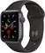 Apple Watch Series 4 (восстановленные) (GPS, 40 мм) — корпус из алюминия цвета «серый космос» с чёрным спортивным ремешком 1000009882 - фото 539470