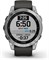 GARMIN FENIX 7 — стандартная версия, серебристый с графитовым ремешком | Смарт-часы с AMOLED-дисплеем и сенсорным экраном | Фитнес-часы с 18 днями автономной работы в режиме смарт-часов 1000009966