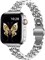 Тонкие металлические ремешки O Ozone, совместимые с Apple Watch Series 10 | Ultra 2 | 8 Ultra | 9 | 8 | 7 | 6, 49/46/45/44/42/41/40/38 мм, магнитные сменные ремешки из нержавеющей стали для умных часов для женщин 1000009992 - фото 539970