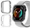 Чехол NALACAL из 2 частей, совместимый с Huawei Watch Fit 3, мягкий ТПУ, ударопрочный, тонкий защитный бампер, полностью покрывающий ПК, аксессуары для смарт-часов, черный + прозрачный 1000010008 - фото 540045