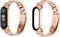 Металлический ремешок SYOSI для Xiaomi Band, ремешок из нержавеющей стали, сменный металлический ремешок для часов, сменные ремешки для умных часов, для Xiaomi Band 6/5/4/3 (розовое золото) 1000010112